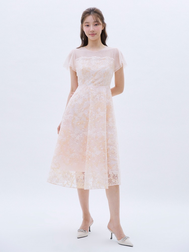 Dolly Girl Dress - Pale Pink
