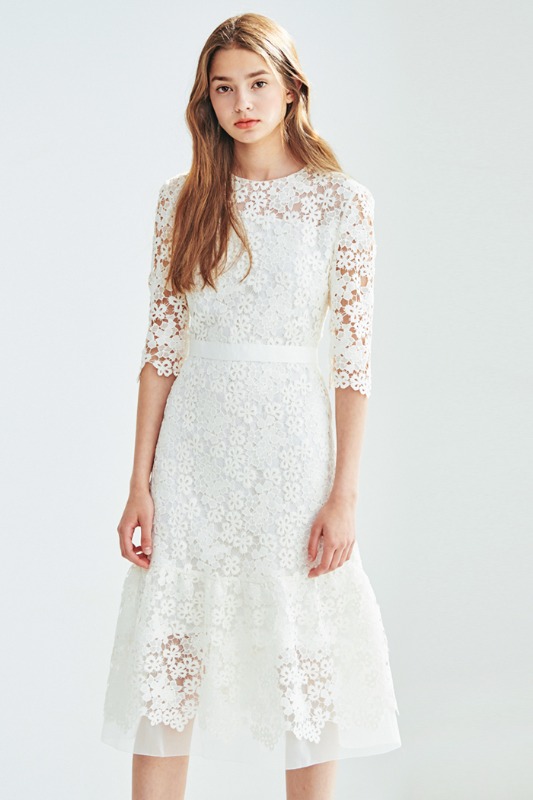 Mabel Dress (white)