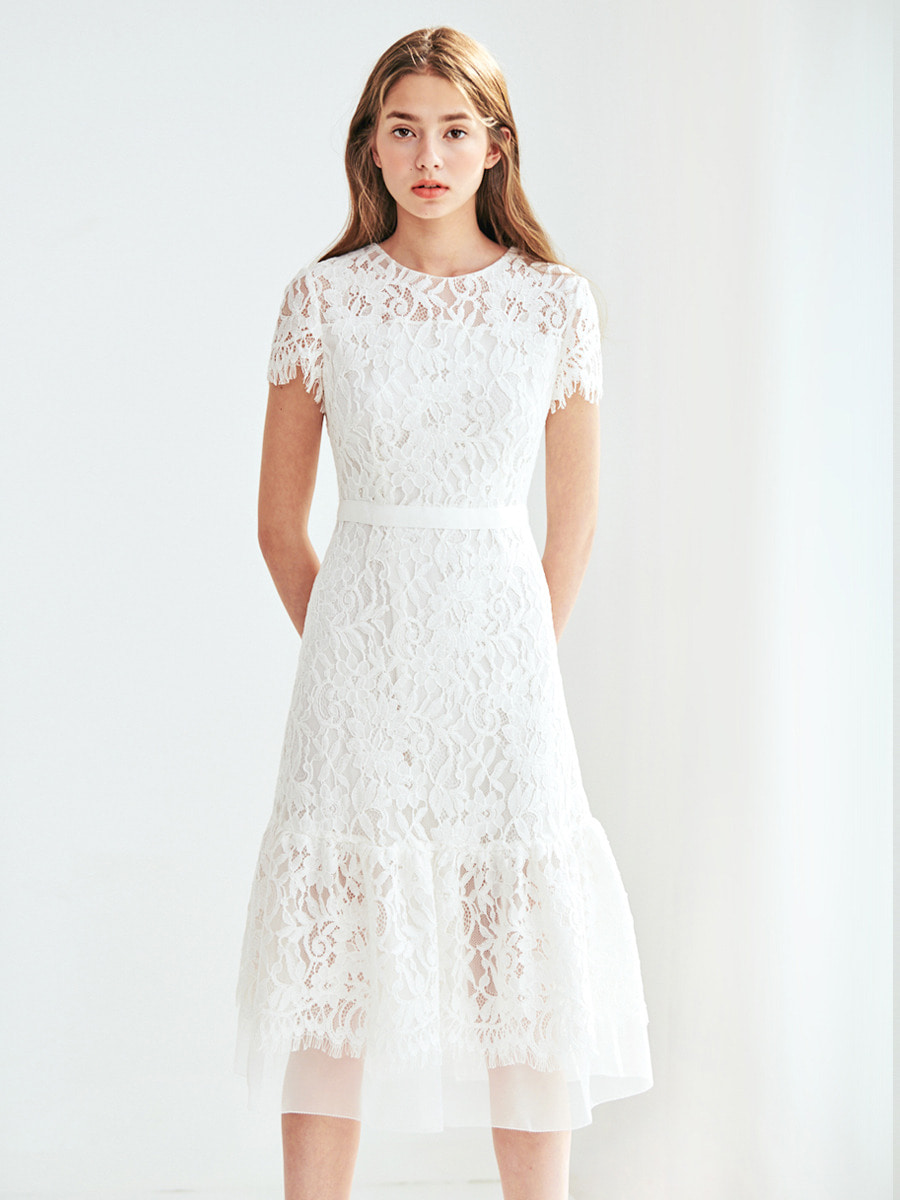 Selina Dress (white)