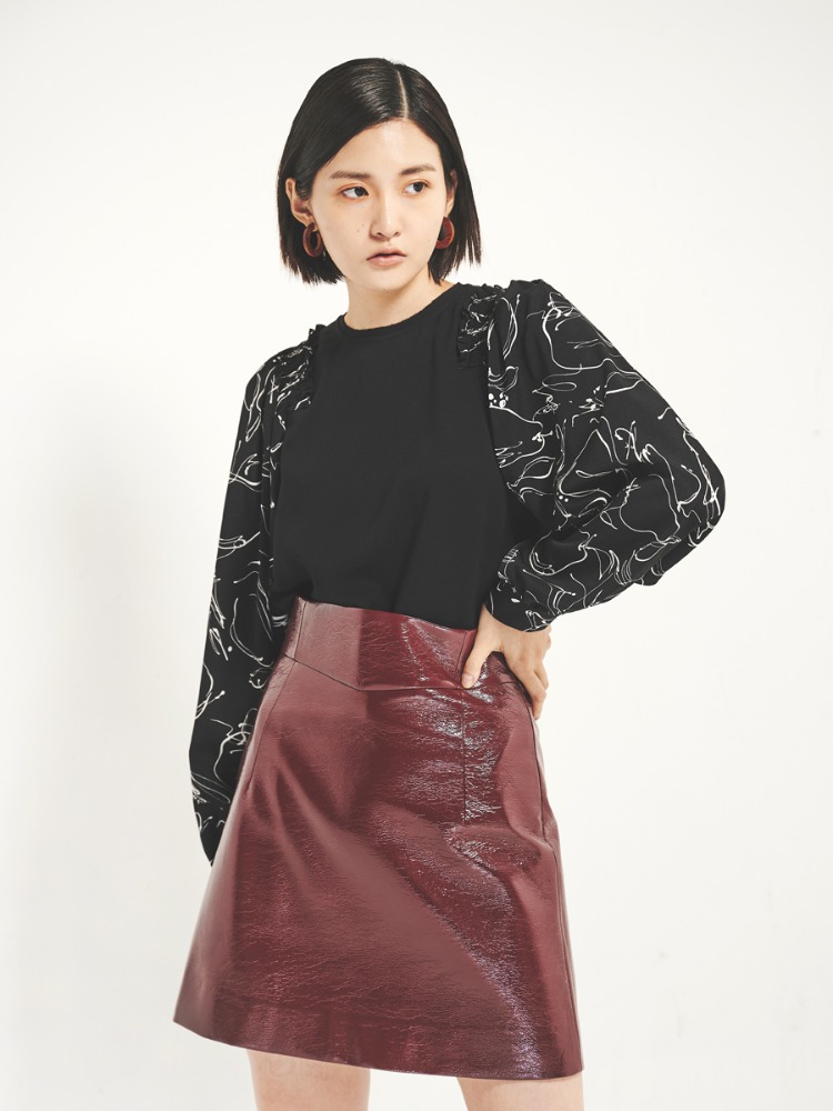 High-waist Mini Skirt