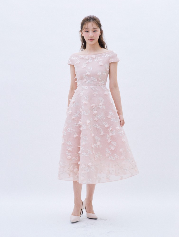 Mesh Dress (Pink)