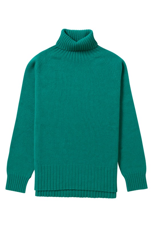 Cashmere 100% turtleneck sweater