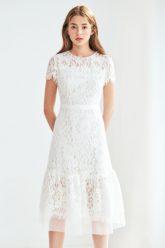 Selina Dress (white)